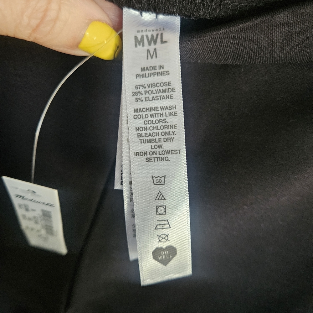 Ponte High Rise Stirrup Leggings by Madewell - Picture 7 of 8